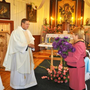pr.O.Misjūna sveikšana 10 gadu priesterības svētkos 20.09.2015.