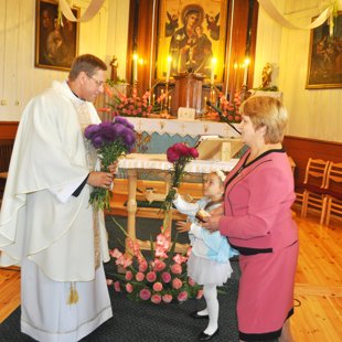 pr.O.Misjūna sveikšana 10 gadu priesterības svētkos 20.09.2015.