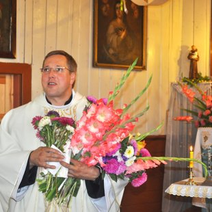 pr.O.Misjūna sveikšana 10 gadu priesterības svētkos 20.09.2015.